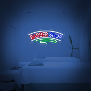Barber Neon Sign Haircut
