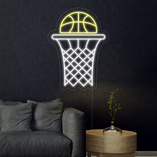 Basketball Net Neon Sign