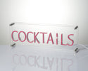 Cocktails Desk LED Neon Sign