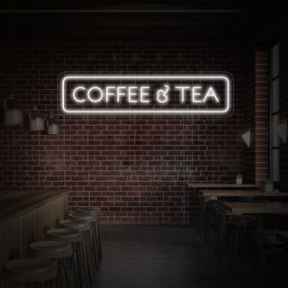 Coffee and Tea Neon Sign