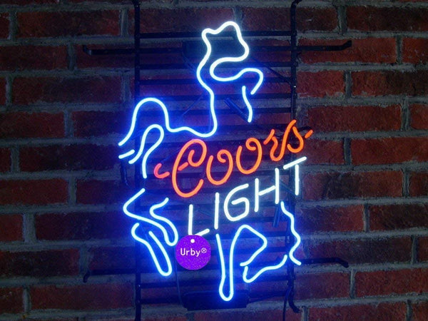 Coors Beer Bar Open Neon Sign