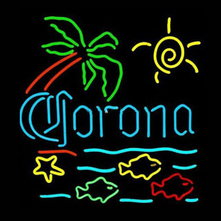 Corona Beach Neon Sign