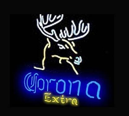 Corona Extra Deer Head Neon Sign