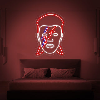 David Bowie Neon Sign