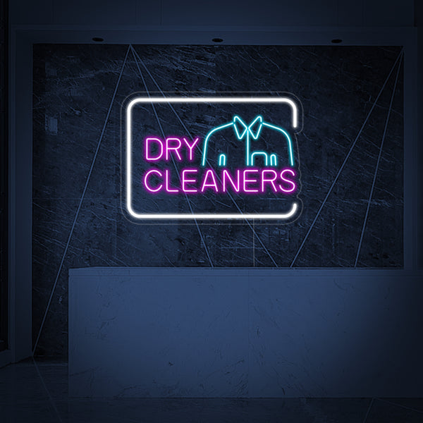 Dry Cleaners Neon Sign