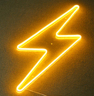 Element Symbol Flash Bolt Neon Sign