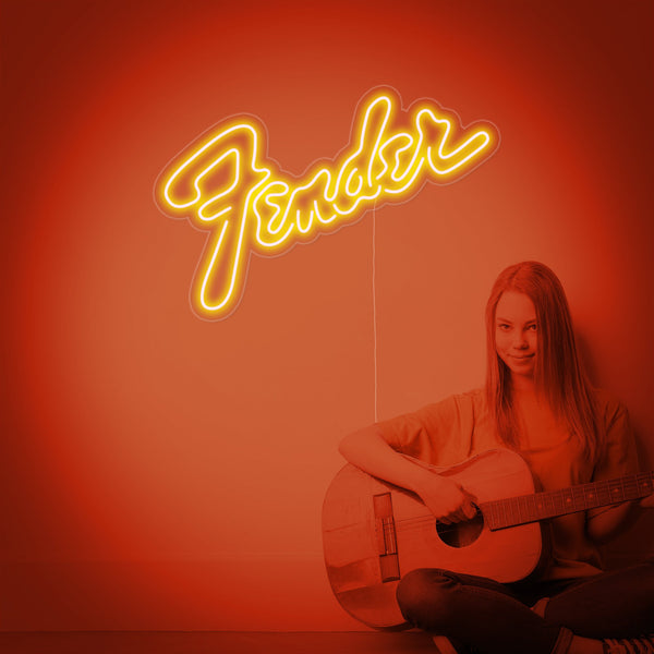 Fender Neon Sign