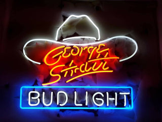 George Strait Bud Neon Sign