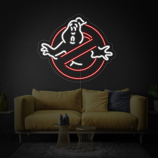 Ghostbusters Ghosts Neon Sign