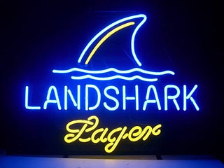 Landshark Lager Beer Neon Sign