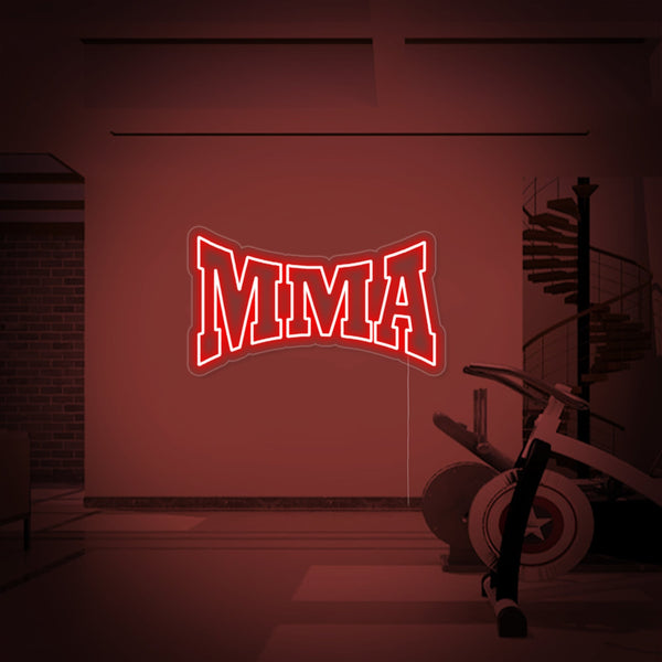 MMA Neon Sign