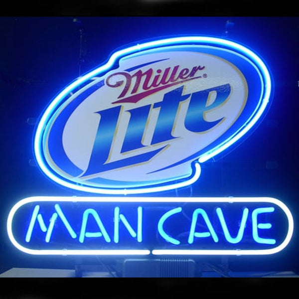 Miller Lite Man Cave Neon Sign