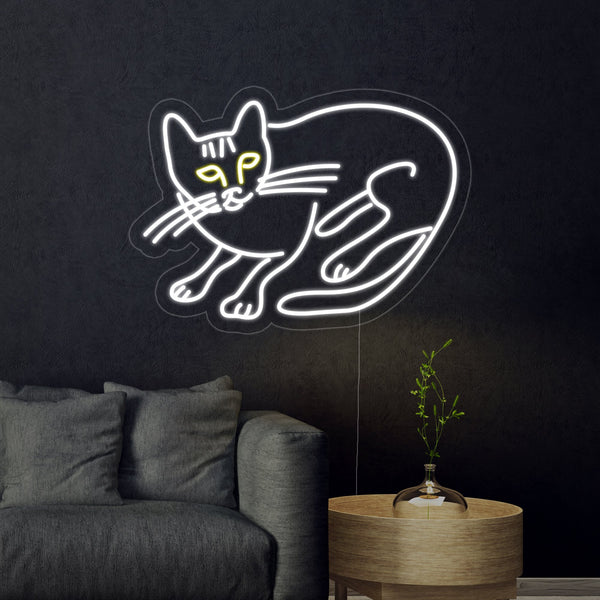 Mini Pelle Cat Neon Sign