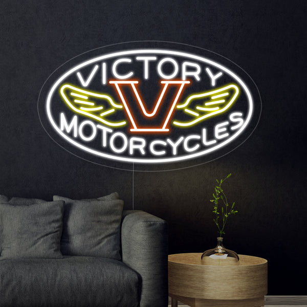 Motorcycles Victory Neon Sign