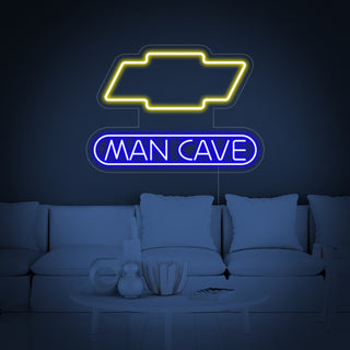 New Chevrolet Chevy Man Cave Neon Sign