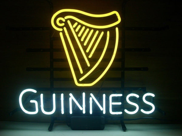 New Guinness Irish Lager Ale Harp Neon Sign