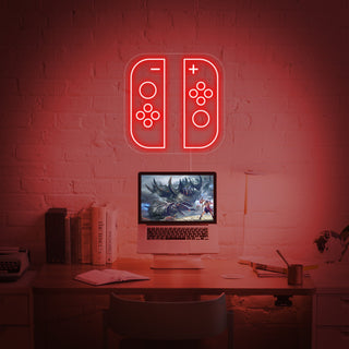 Game Switch Joycon Neon Sign