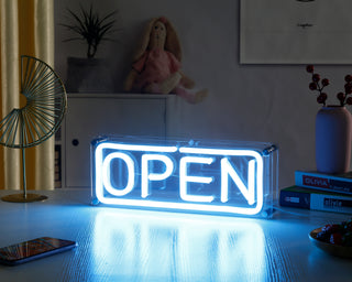 Open Desk LED Neon Sign