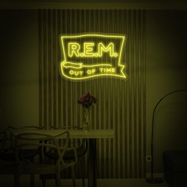 R-E-M Neon Sign