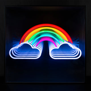 Rainbow 3D Infinity LED Neon Sign