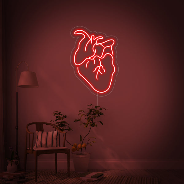 Actual Heart Neon Sign