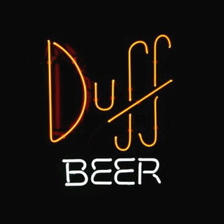Simpsons Duff Beer Neon Sign