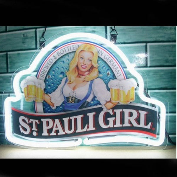 St Pauli Girl Beer Neon Sign