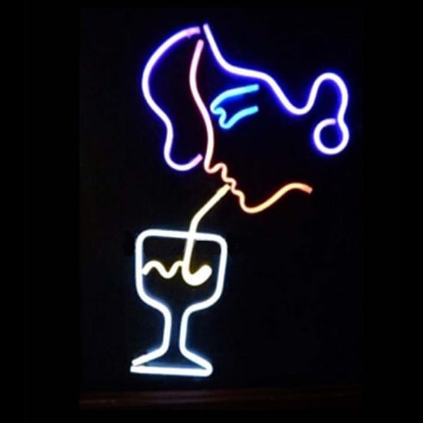 WOMEN DRINKING Neon Sign