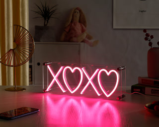 XOXO Desk LED Neon Sign