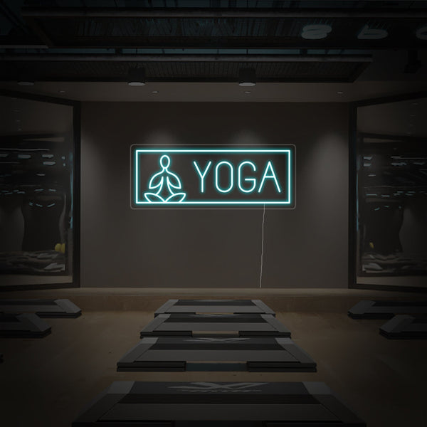 Yoga People Neon Sign